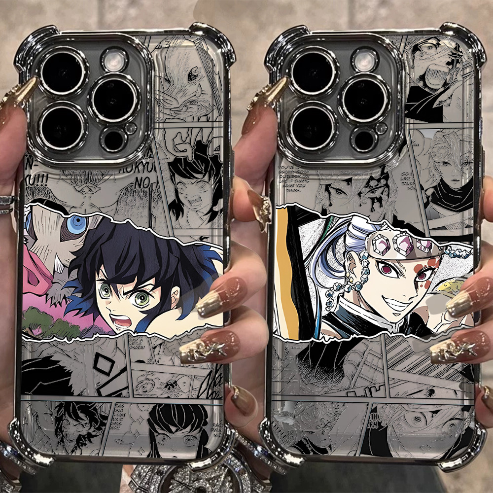 Phone Accessories Demon Slayer - Moda Şeytan Avcıları Telefon Kılıfı iPhone