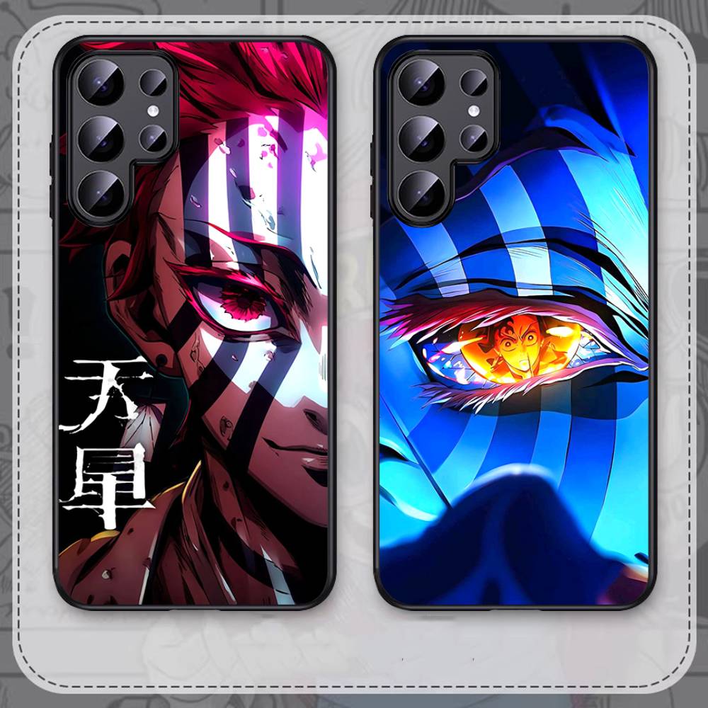 Phone Accessories Demon Slayer - D-Demon Akaza S-Slayer Telefon Kılıfı Samsung