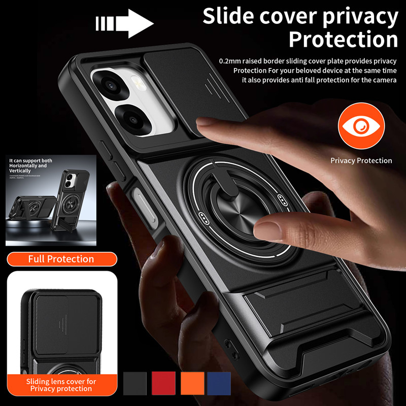 Phone Accessories Popsocket - Zırh Telefon Kılıfı Oppo A6x A6k