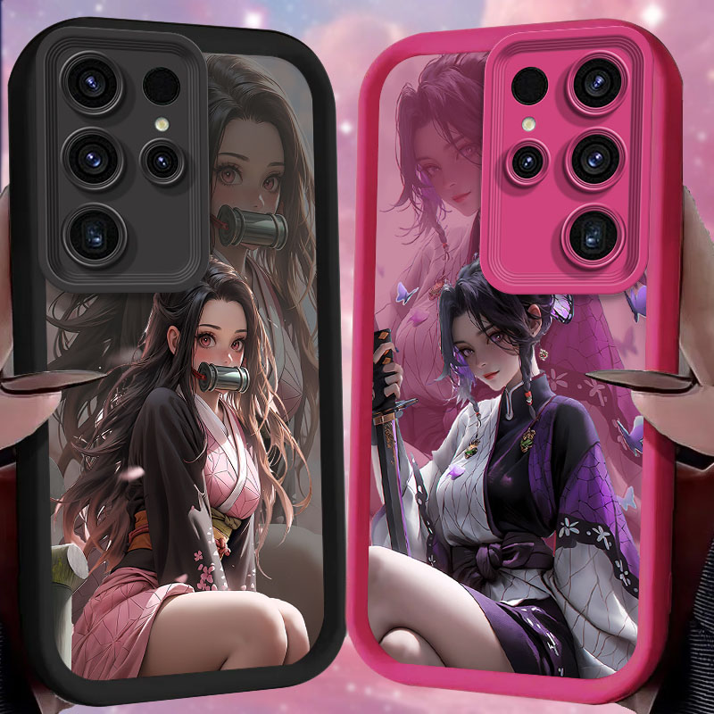Phone Accessories Demon Slayer - Şeytan Slayer mat telefon kılıfı için