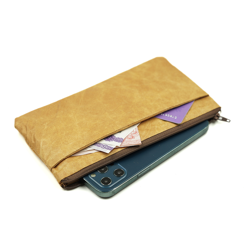 Phone Accessories And Cases - Fermuarlı Ultra İnce Fiber Kağıt Kılıf