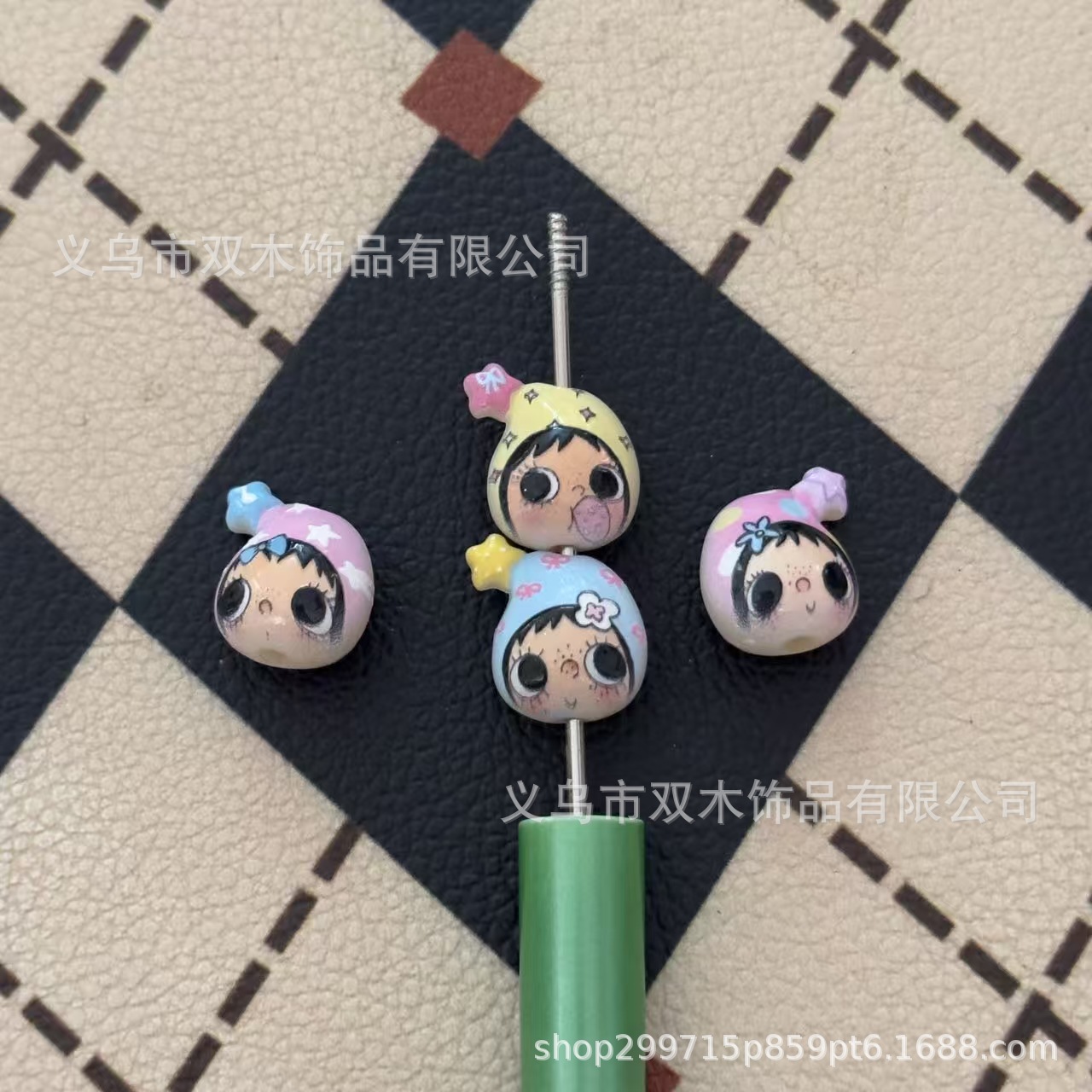 10 adet baskılı kabartmalı yıl - Phone Accessories Beads incelemesi ve fiyatı