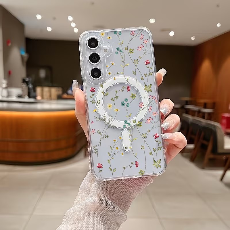 Çiçek Desenli Manyetik Telefon - Phone Accessories And Cases incelemesi ve fiyatı