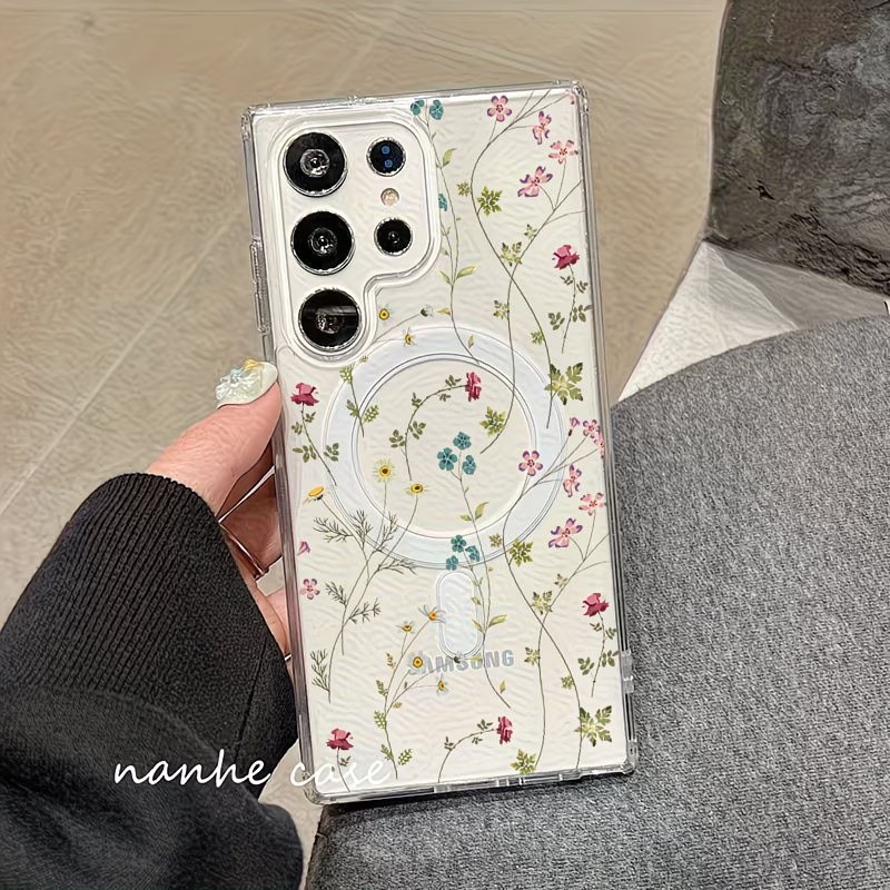 Çiçek Desenli Manyetik Telefon - Phone Accessories And Cases incelemesi ve fiyatı