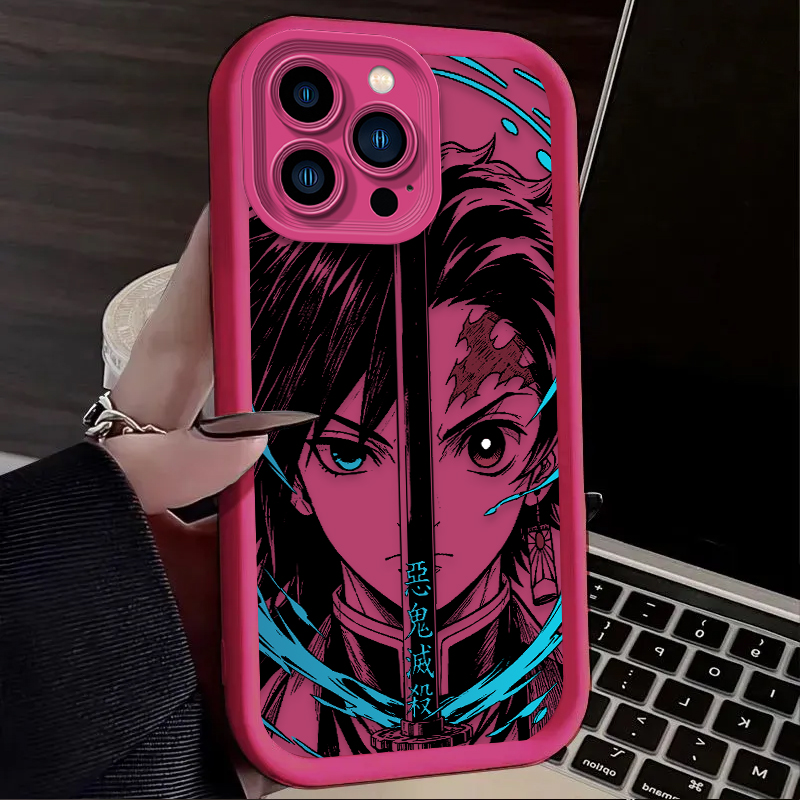 Demon Slayer Yarık Yüz Anime T - Phone Accessories Demon Slayer incelemesi ve fiyatı