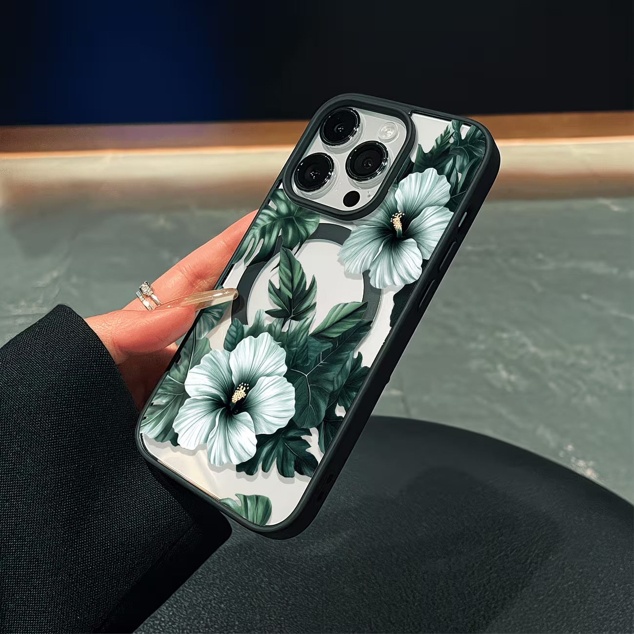Yeşil Çiçek Desenli Telefon Kı - Phone Accessories Magnetic incelemesi ve fiyatı